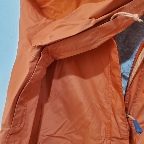 The North Face Womens Orange HyVent Rain Jacket Size Large - Picture 4 of 9